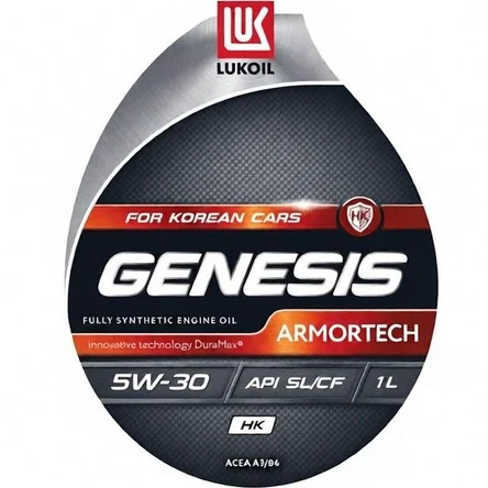 Лукойл Genesis Armotech  5W30 синтетика 4л*500
