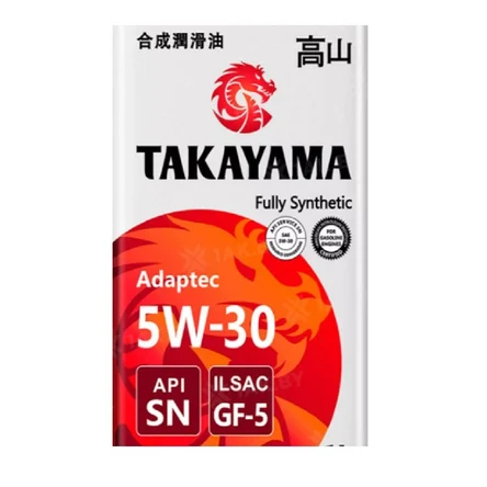 Takayama 5w30  (GF-5) 1л. синтетика