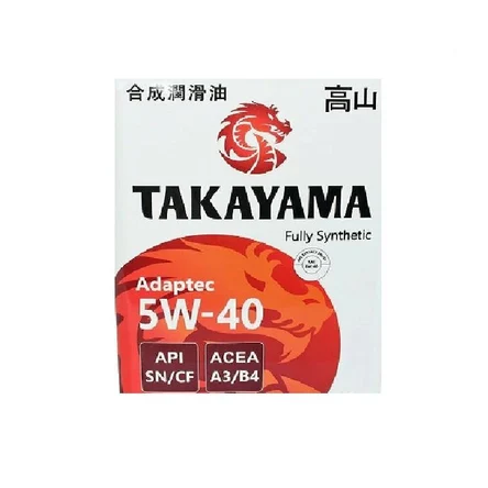 Takayama 5w40 1л. синтетика